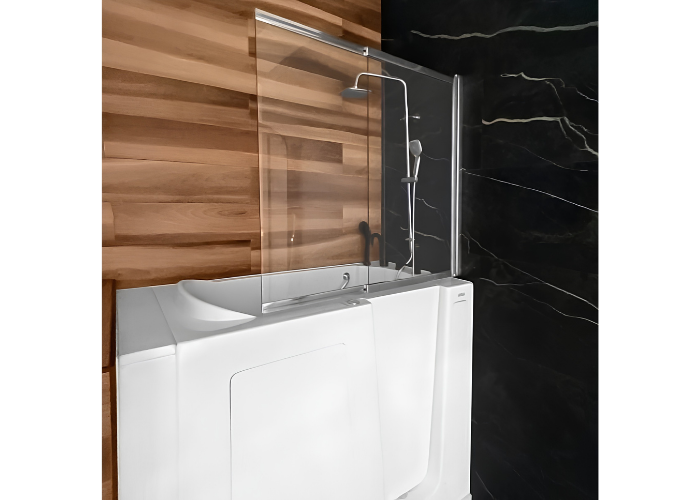 TUBSAFE - Swing & Slide Shower Door