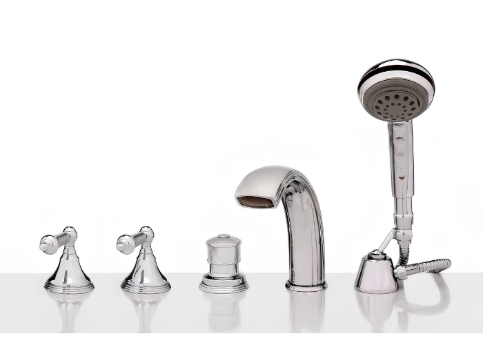 TUBSAFE - Salutation 5-Piece Chrome Faucet